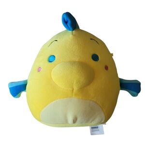 Squishmallow 7" Flounder-The Little Mermaid
